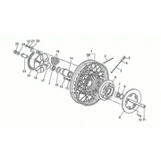 Roue AR rayons-2e série