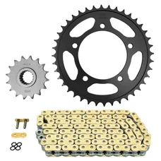 KIT CHAINE ADAPTABLE APRILIA 1000 RSV 2004>2009, RSV R FACTORY 2004>2009, RSV R RACING FACTORY 2004>2009  525  16x40  (DIAM COURONNE 100/120/10.25)  (DEMULTIPLICATION ORIGINE)  -AFAM-