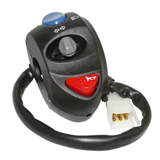 HANDLEBAR SWITCH FOR MAXISCOOTER MALAGUTTI 125-250 MADISON 1999>, SYM 50 ORBIT -2 STROKE- ET 4STROKE 2007> -LEFT-  -DOMINO-