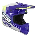 CASQUE CROSS ADULTE PROGRIP 3080 ADVENTURE GRIS/BLEU/JAUNE FLUO   S (ECE 22.06)