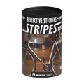 AUTOCOLLANT/STICKER REFLECHISSANT POUR CADRE MODELE BANDES UNIVERSELLES NOIR (BOITE)  -REFLECTIVE BERLIN-