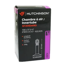 INNER TUBE FOR BICYCLE 700 x 37/47 HUTCHINSON STANDART VALVE 48mm 168g