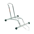 PRESENTOIR/SUPPORT 1 VELO STABILUS  FIXATION ROUE AVANT OU ARRIERE COMPATIBLE 26"-27.5"-29"-700C CHROME