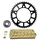 KIT CHAINE ADAPTABLE BMW 850 F GS 2017>2021, 850 F GS ADVENTURE 2017>2023  525  17x44  (DIAM COURONNE 140/168/10.5)  (DEMULTIPLICATION ORIGINE)  -AFAM-