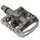 PEDALE VTT AUTOMATIQUE SHIMANO M324 POLYVALENTE FACE AUTO SPD/STANDARD AVEC CALES (PAIRE)