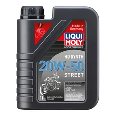 HUILE MOTEUR 4 TEMPS LIQUI MOLY MOTO STREET HD SYNTH 4T 20W50  (1 L)  SYNTHETIQUE