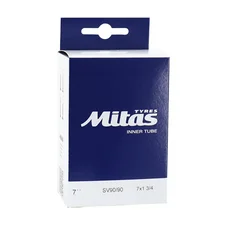 INNER TUBE-FOR STROLLERS 7 X 1 3/4 MITAS SCHRADER VALVE 45° (47-94)