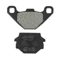 BRAKE PADS -POLINI FOR KYMCO 125-150 AGILITY  (L 85mm - 55.8mm - H 42.6mm - 37mm - thk7.5mm - 9.7mm)  (174.0095)  (ORIGINAL)