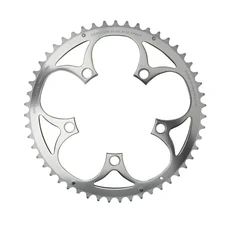 PLATEAU ROUTE 5BRA D.110 TA ZEPHYR 51DTS EXTERIEUR ARGENT ALU 7075 TYPE SHIMANO 9/10V.