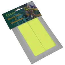 REFLECTIVE STICKER -YELLOW FLUO - RECTANGLE 34x108mm (2 PIECES KIT)