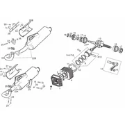 Arbre moteur - Cylindre - Piston