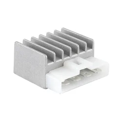 REGULATEUR DE TENSION SCOOT ADAPTABLE MBK 50 BOOSTER 1990>2003, NITRO 1997>2003 / YAMAHA BWS 1990>2003, AEROX 1997>2003 / MALAGUTI F10 1992>2002, F12 1994>2002 (CONNECTEUR BLANC 4 FICHES) -P2R