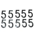 CHIFFRE PLAQUE TIFLEX MOTO/SCOOTER 45mm  5  (VENDU PAR 10)