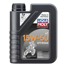 HUILE MOTEUR 4 TEMPS LIQUI MOLY MOTO OFFROAD 4T 15W50  (1 L)  SYNTHETIQUE