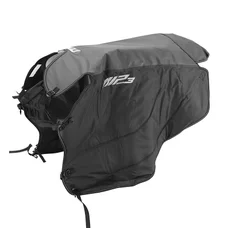 LEG COVER "PIAGGIO GENUINE PART"PIAGGIO 300-350-500 MP3 LT 2016> NOIR  -605576M011-