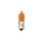 AMPOULE/LAMPE 12V 6W BAZ9S/H6W ORANGE ORIGINE PIAGGIO COMMUN A LA GAMME -1D000261-