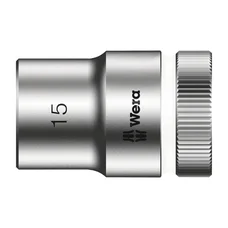 WERA 8790 HMC ZYKLOP SOCKET 1/2 Ø 15 mm (Sold per unit)  -German tools for workshop.