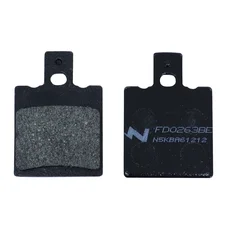 BRAKE PADS NEWFREN FOR APRILIA 125-150 LEONARDO 1997>1998 Front  BETA 125 EIKON >1998 Front  MALAGUTI 125-150 CIAK 2000>2002 Front   (L 40mm - H 56.5mm - thk 8mm)  (FD0263BE)  (SCOOTER ELITE ORGANIC)