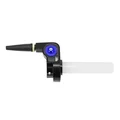 THROTTLE HANDLE FOR 50cc MOTORBIKE- Short stroke - Black/Blue  -P2R-