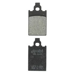 BRAKE PADS - POLINI  ATALA 50 CAROSELLO / GILERA 50 EAGLE / MALAGUTI 50 F15 / MBK 50 X-LIMIT / YAMAHA 50 DT R  (L 32mm - H 57mm - P 5.5mm)  (174.0012)  (ORIGINAL)