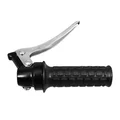 THROTTLE HANDLE FOR MOPED - VINTAGE BLACK STEEL  -SELECTION P2R-