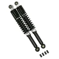 SHOCK ABSORBERS FOR MOPED-ADJUSTABLE- BLACK (CENTERS 340 mm) (PAIR)   P2R SELECTION