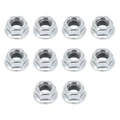 ECROU 6 PANS EPAULE M10 x 1,5 mm ACIER (SACHET DE 10 PIECES)  -SELECTION P2R-