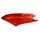 REAR COWL -LEFT- "PIAGGIO GENUINE PART" 50-125 FLY 2013> RED 854/A  -67367740XR-