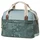 HAND BAG FOR BICYCLE (or rear single bag) - BASIL BOHEME 18L GREEN FOREST - QUICK RELEASE HOOK-ON - ON LUGGAGE RACK FRONT OR REAR (44x17x31cm)
