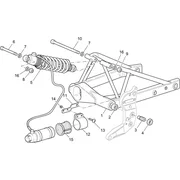 Bras oscillant et suspension ar.