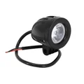 FRONT AUXILIARY LIGHTS - LEDS - ADJUSTABLE - Ø 57mm Aluminium Black -P2R- **