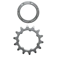 SPROCKET FOR TRACK MICHE 14T. WITH THREADED SUPPORT WASHER 3.30