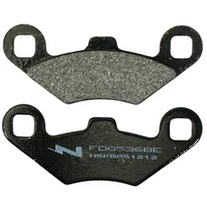 BRAKE PADS NEWFREN FOR PEUGEOT METROPOLIS 2015>  Front/Rear  (L 96.8mm - H 38.4mm - thk 7mm)  (FD0536BE)  (SCOOTER ELITE ORGANIC)