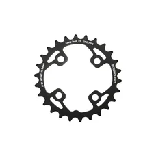 PLATEAU VTT 4BRA D.64 POUR SHIMANO XT M785 STRONGLIGHT DOUBLE 26DTS INTERIEUR NOIR (POUR EXTERIEUR 38DTS) NON FILETE - EPAISSEUR 3.5mm 10V.