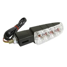 CLIGNOTANT 50 A BOITE ADAPTABLE APRILIA 50 RS 2006>2010 ORANGE/NOIR AV GAUCHE OU AR DROIT (HOMOLOGUE CE)  -SELECTION P2R-
