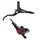 FREIN A DISQUE VTT HYDRAULIQUE CLARKS ARRIERE NOIR DURITE SYSTEME DOUBLE PISTON 1700MM (SANS DISQUE)