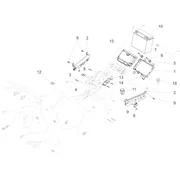 Circuit electrique arriere