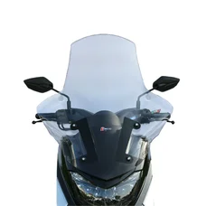 PARE-BRISE/SAUTE VENT MAXISCOOTER POUR YAMAHA 125 N-MAX 2015> TRANSPARENT  -FACO-