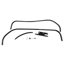 BARRES DE PROTECTION TABLIER AVANT NOIR ORIGINE PIAGGIO 125-300 VESPA GTS 2022>  -1B010552-