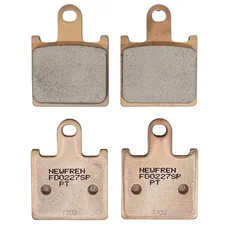 BRAKE PADS NEWFREN FOR KAWASAKI 600 ZX-6 R NINJA 2007>2017 Front   1000 Z 2007>2009 Front   1400 ZZR 2006> Front  SUZUKI 1300 GSX B-KING 2007> Front   (FD0419SP)  (SPORT SINTERED)