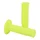 REVETEMENT POIGNEE DOMINO MOTO OFF ROAD 1150 JAUNE FLUO CLOSED END 120mm (PAIRE)