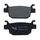 BRAKE PADS NEWFREN FOR HONDA 125 FORZA Rear 300 SH 2007> Rear 125 SHi 2009> Rear 125 S-WING 2007> Rear 250 FORZA 2005> Rear BENELLI 500 LEONCINO 2017> Rear  (FD0401BE)  (SCOOTER ELITE ORGANIC)