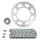 KIT CHAINE ADAPTABLE YAMAHA 125 XV VIRAGO 1997>2001  520  13x47  (DIAM COURONNE 125/145/10.5)  (DEMULTIPLICATION ORIGINE)  -AFAM-