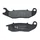 BRAKE PADS NEWFREN FOR DERBI 125 TERRA 2007> Front  HONDA 125 PCX 2018> Front  PIAGGIO 50 LIBERTY 2015>2017 Front   125 LIBERTY 2015>2018 Front   (FD0444BA)  (SCOOTER ELITE ORGANIC)