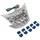 FEU ARRIERE SCOOT LEXUS BLANC ADAPTABLE PIAGGIO 50 ZIP A LEDS AVEC CLIGNOTANTS (HOMOLOGUE CE)  -REPLAY-