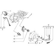Demarreur electrique-Levier de demarrage