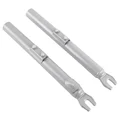 FOURREAU DE FOURCHE CYCLO ADAPTABLE PEUGEOT 103 SP, SPX GRIS (LIVREE AVEC RESSORT) (PAIRE)  -SELECTION P2R-