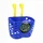 PANIER AVANT ENFANT P2R CROCODILE BLEU FIXATION PAR SANGLE SUR CINTRE