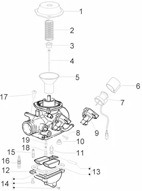 Composants de carburateur