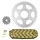 KIT CHAINE ADAPTABLE RIEJU 125 RS2 2006>2010, RS2 PRO 2007>2010  428  14x46  (DIAM COURONNE 55/90.5/8.5)  (DEMULTIPLICATION ORIGINE)  -AFAM-